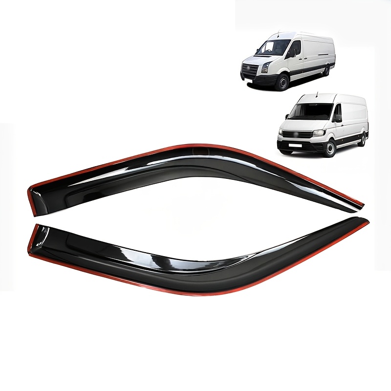 E-shop 2 Stk. Auto-Regenschutzblende für MERCEDES SPRINTER (ab 2006), wetterfester Fensterabweiser & Sonnenschutz-Zubehör, einfach zu installierender