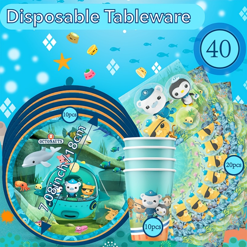 TEMU 40pcs/set Festive Party Supplies, Cartoon-themed Birthday Party Items, Halloween Party Supplies, Small Gifts.