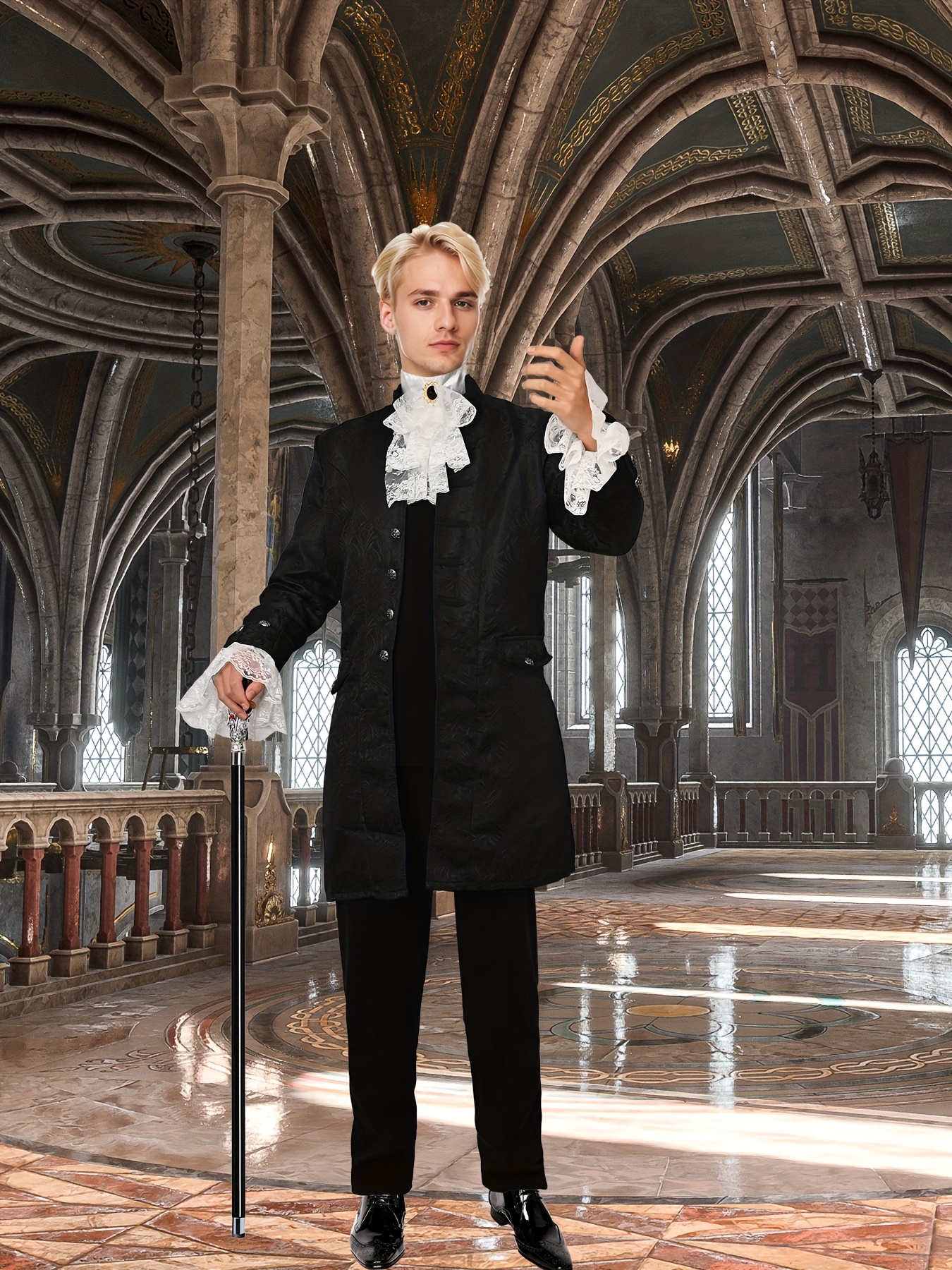 mens victorian steampunk gothic tailcoat jacket vintage Temu Germany