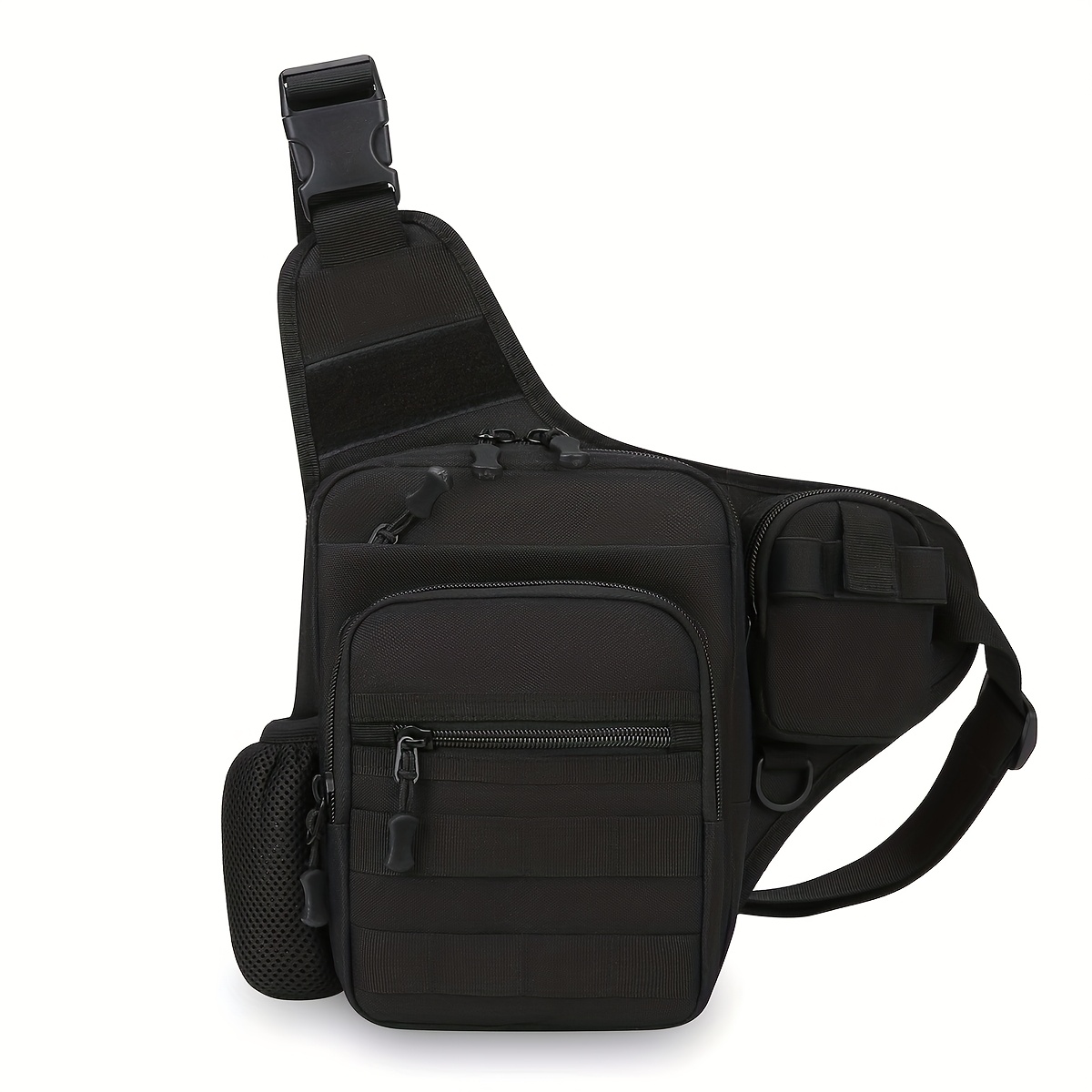 Image of New Oxford Cloth Crossbody Shoulder Bag For Men, Sports Outdoor Tactical Shoulder Bag, Crossbody Bag, Chest Bag
