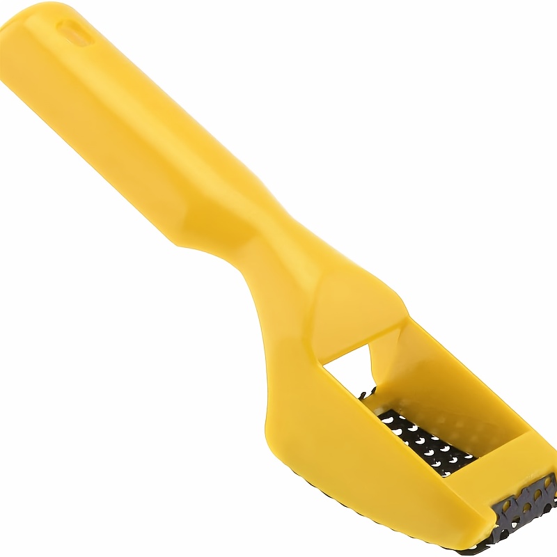 TEMU 1pc Manual Tool Curved File, Durable Ceramic Scraper, Suitable For Trimming, Carving, And Texture Printing On Pottery, Resin, And Soft Materials