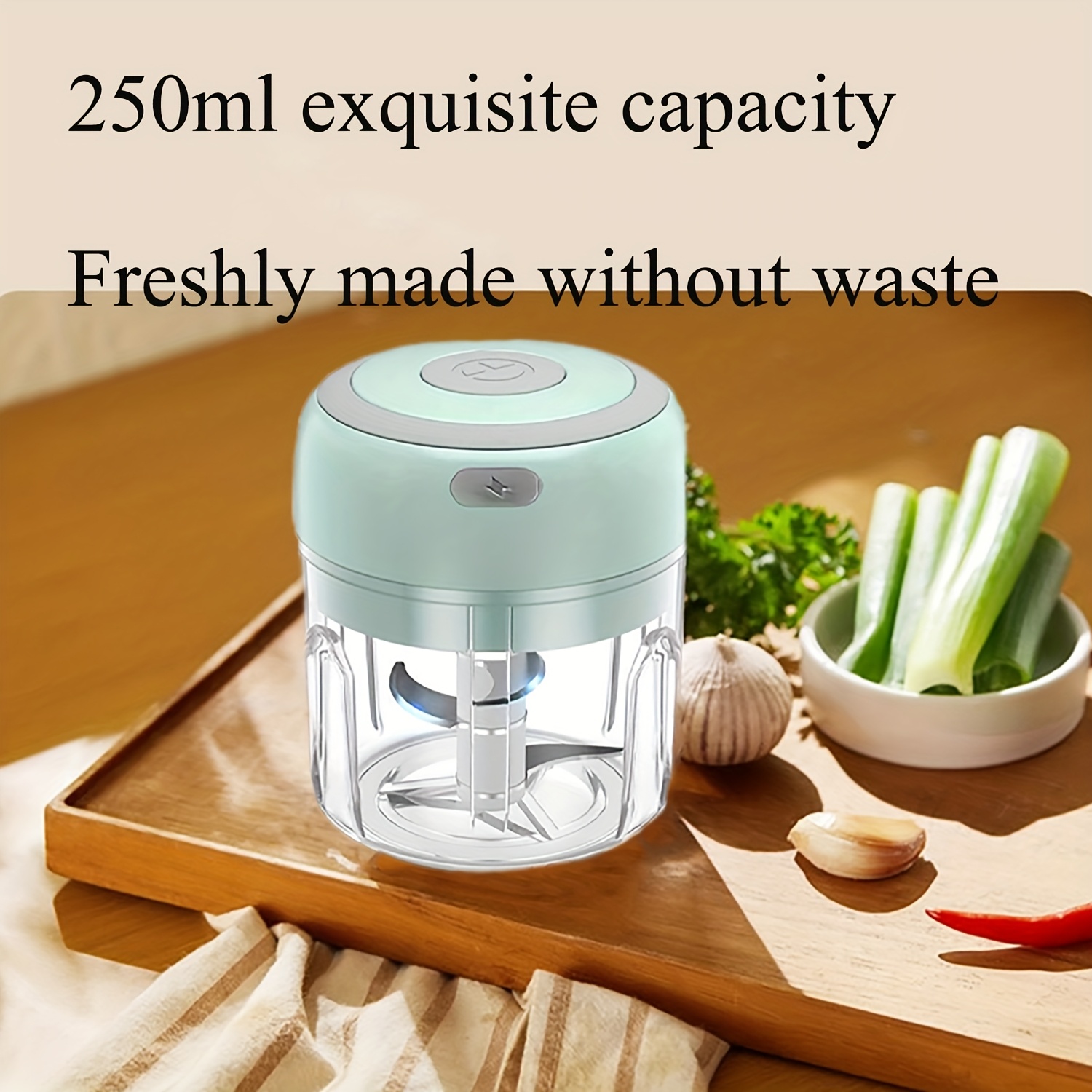 electric garlic crusher multi functional vegetable processor usb wireless garlic processor portable food processor suitable for garlic ginger chili vegetables three colors available garlic grinder garlic press vegetable chopper food preparation mini processor handheld device durable construction efficient chopping onion chopper chili grinder home cooks small kitchens Product details 6