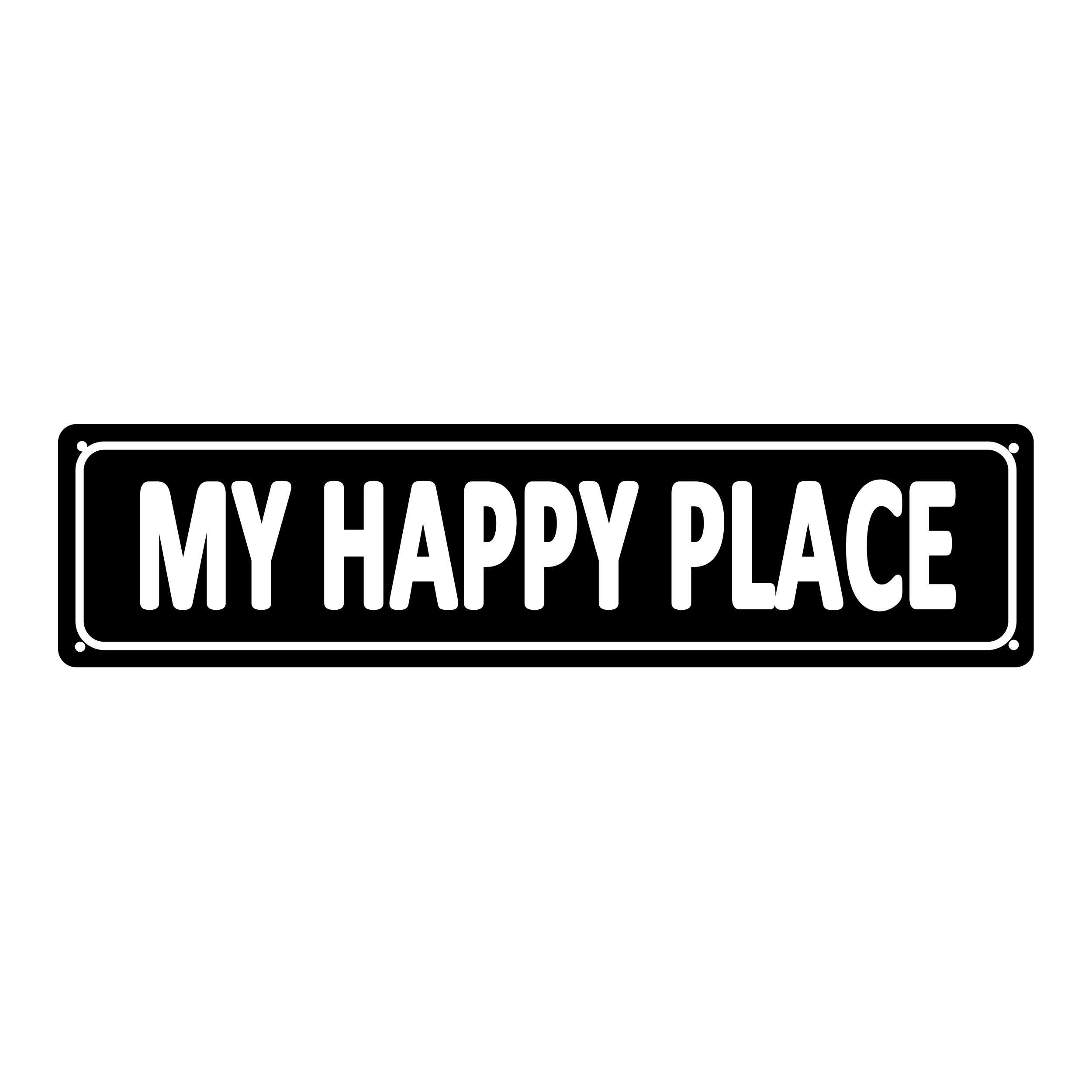 

1pc, "my Happy Place" Funny Metal Tin Sign (15.75"x3.94"/40x10cm), Novelty Street Sign, Home Decor, Room Decor, Wall Decor, Bathroom Decor, Bar Decor, Cafe Decor, Garage Decor, Farmhouse Decor