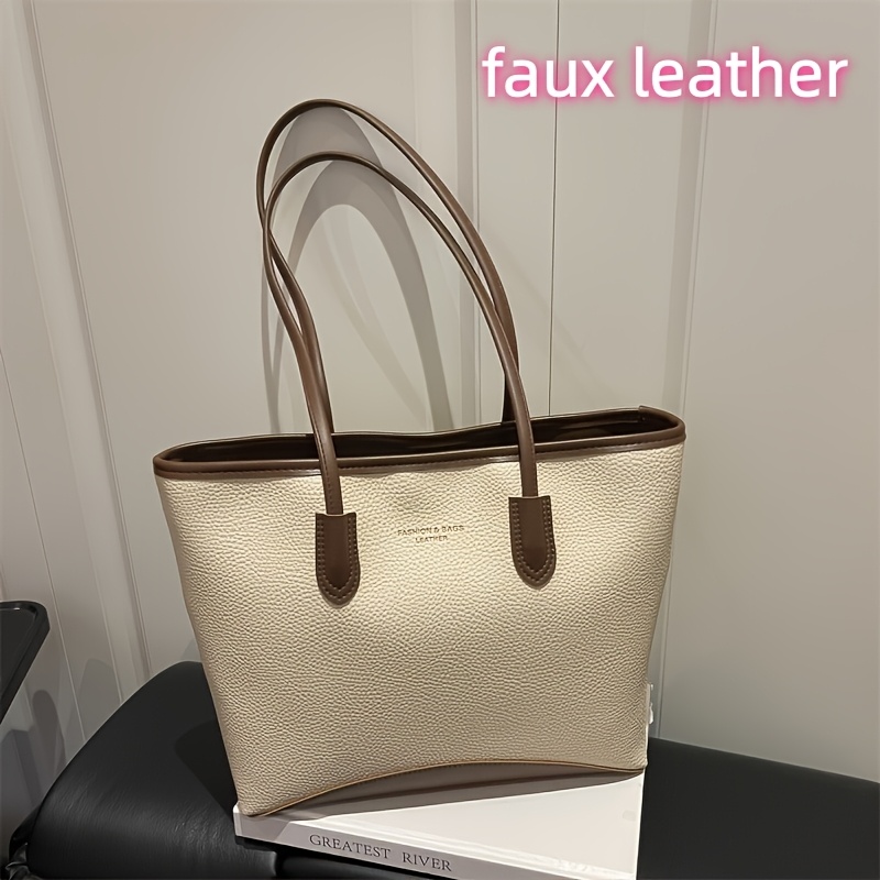 TEMU Bolso de para mujer: bolso tote mini de viaje diario de moda vintage, bolso de versátil, bolso de con de y color de , estilo coreano elegante,