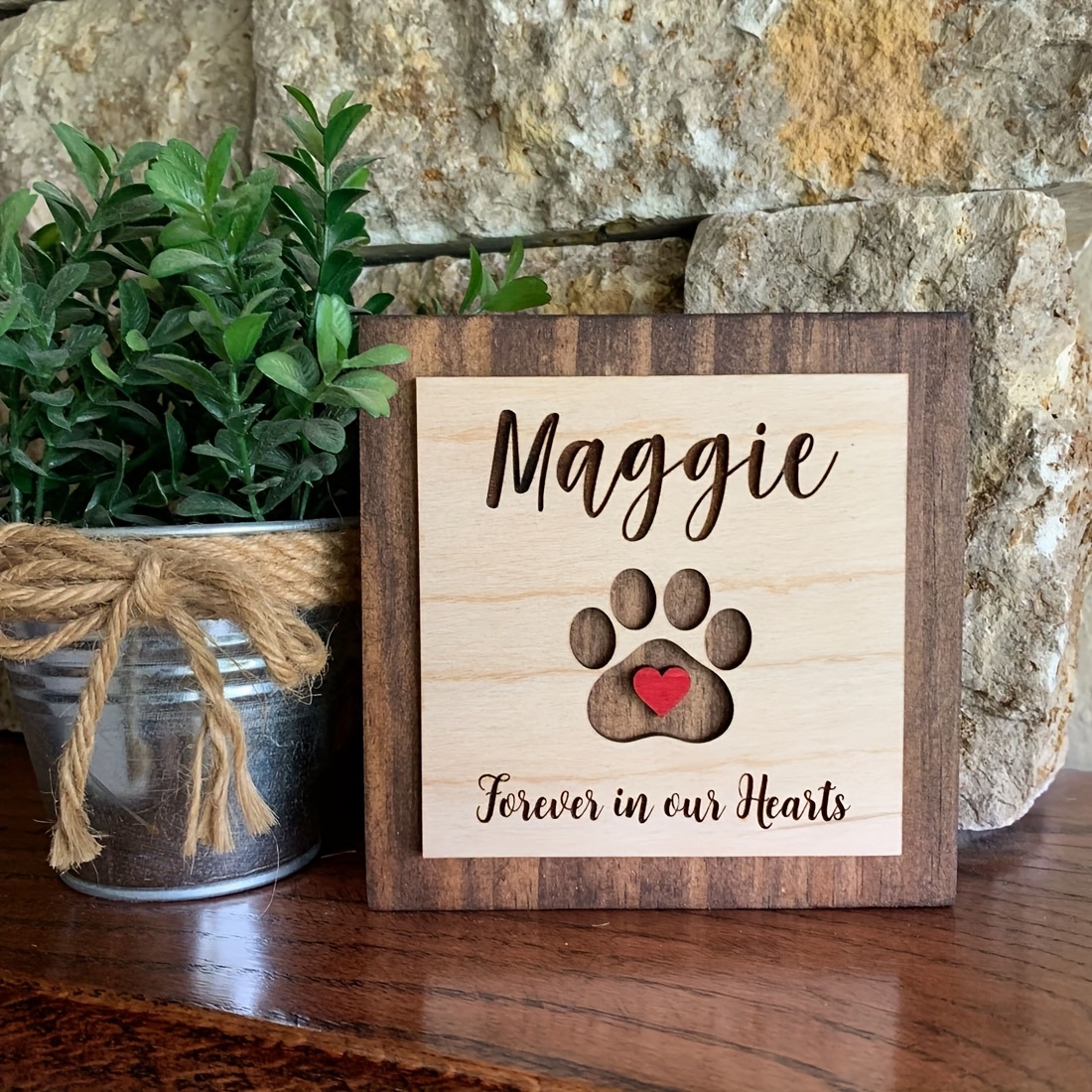 Custom Engraved Memorial Markers for Pets