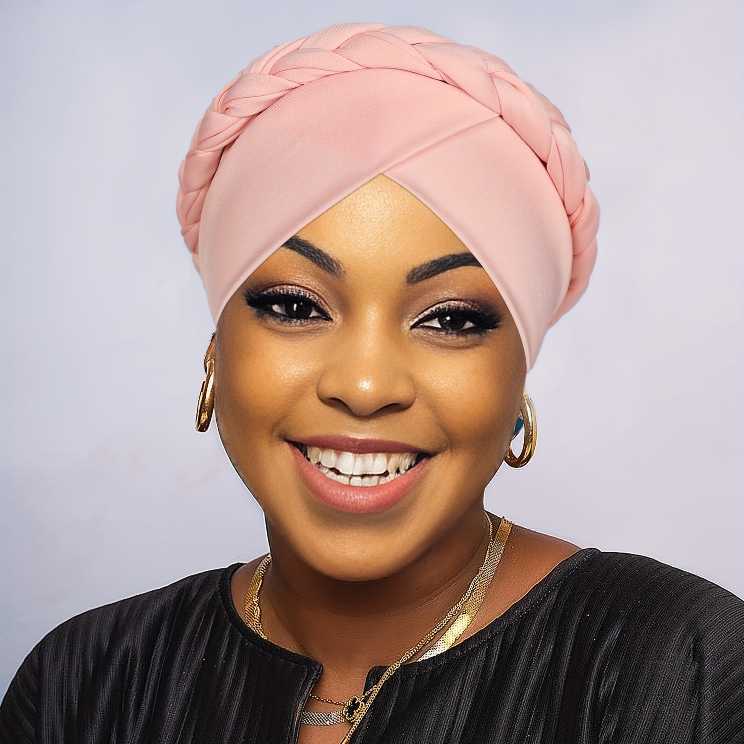 Turban Élégant Pour Femmes - Extensible, Confortable - Idéal Chimio Ou Style Quotidien