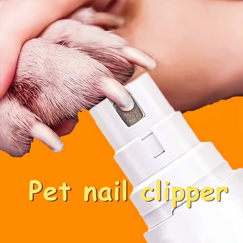 宠物磨爪器 专业狗狗指甲修剪器 2档电动狗爪修剪工具 宠物爪部护理 幼犬美容工具 宠物护理配件 易用磨爪器 轻量化修剪器 高品质电机 顺滑操作