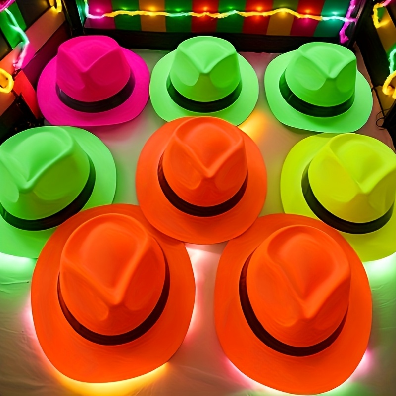 

8 Colored Top Hats In A Set--neutral Headgear Suitable For Celebrations After Inaugurations, National Days, Parties, Gatherings, Performances, And Birthday