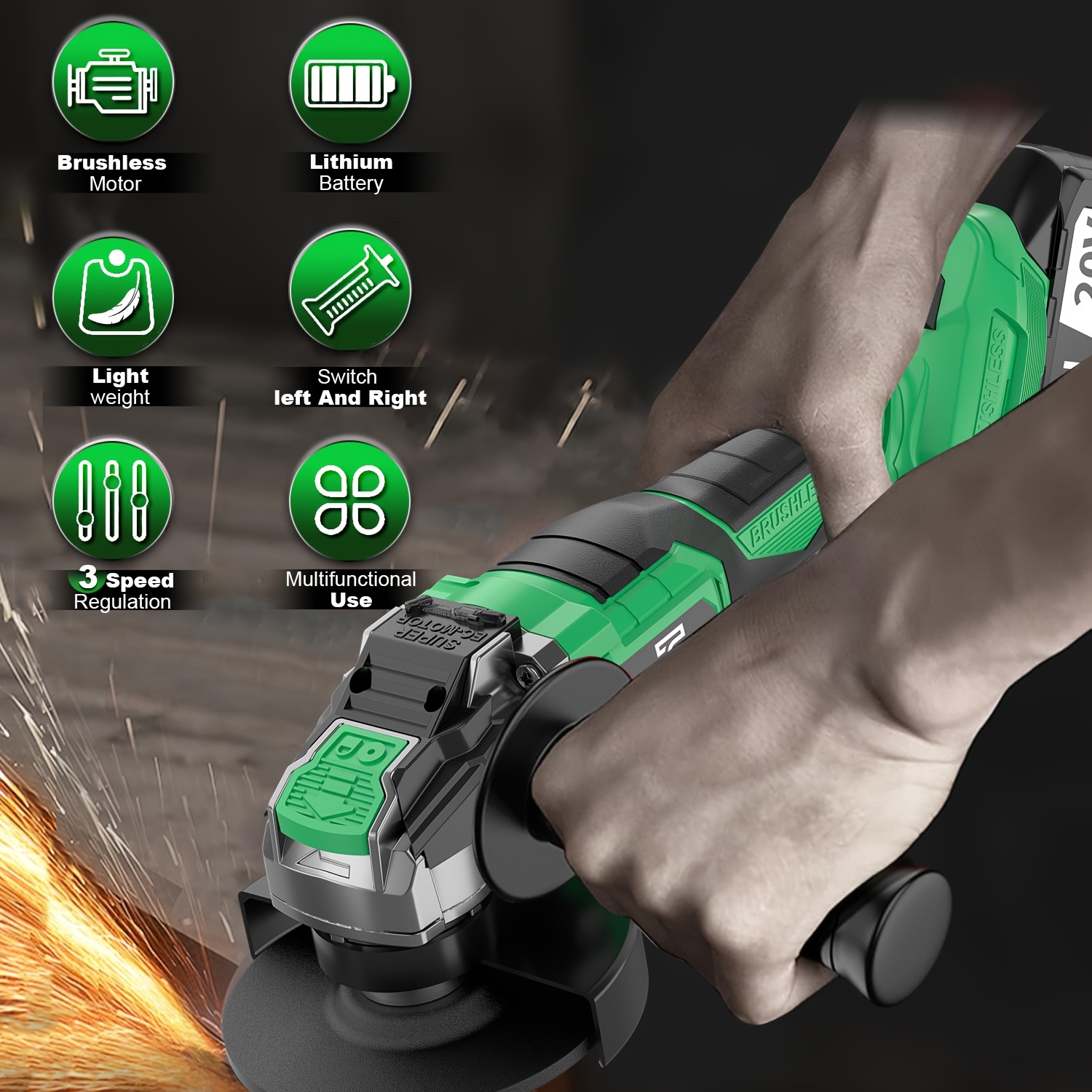 Angle Grinder Kimo Tools Review KIMO 38 Cordless Electric Ratchet