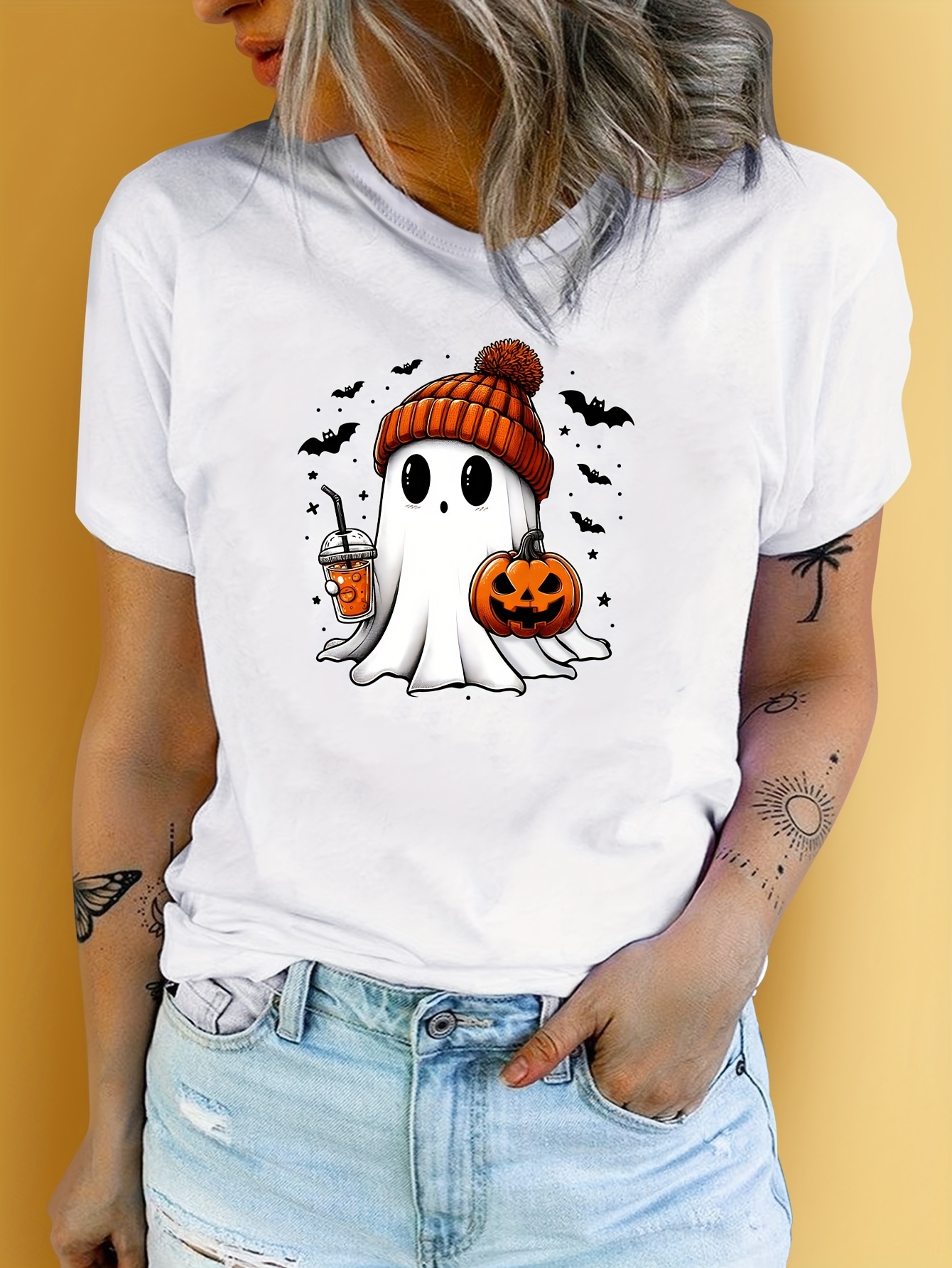 Women's Cropped Sweatshirt| Women's Halloween Shirt outlets