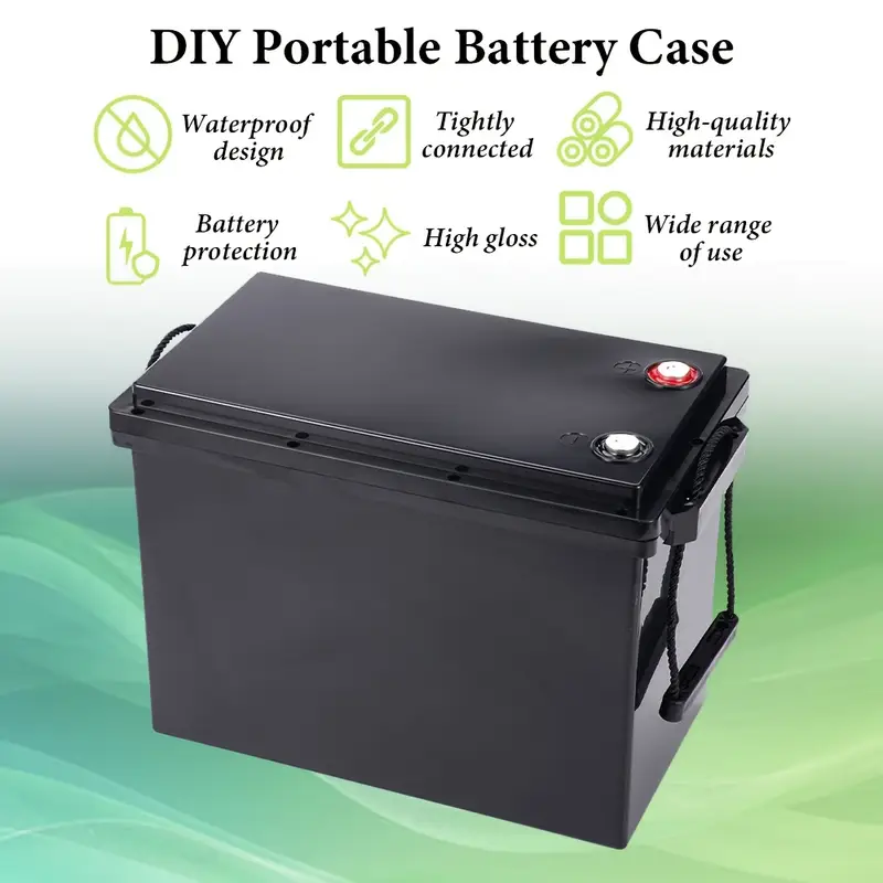 Portabatterie Per Luci A Stringa - Scatola Trasparente Per 2 AA - 10 Pezzi Universali Per Esterno E Interno - Foto 11