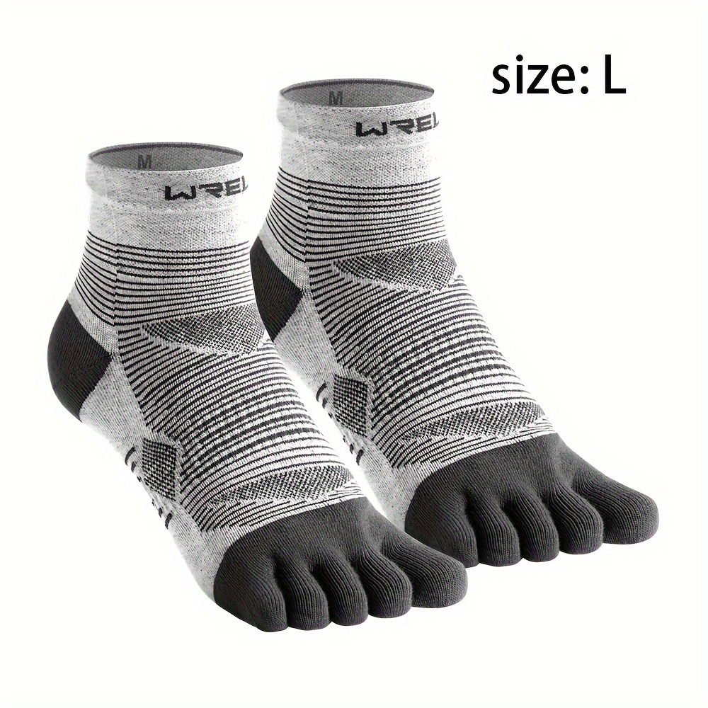 Temu – TEMU Color- Toe Socks, Sports Socks, Men’s Women’s Sports Socks, Running Socks, Breathable Socks, Suitable For Marathon, Hiking
