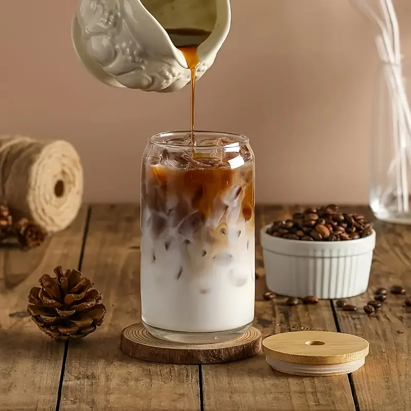 4 6 8 18 6oz 550ml cups cute cups suitable for bubble tea ideal gift suitable for weddings parties halloween christmas gifts coffee cup sets gift cups gifts party glass cups Product details 6