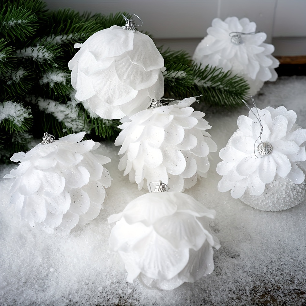 

3pcs Set Christmas Ornaments - Tree Decorations, No Power Needed, & Party