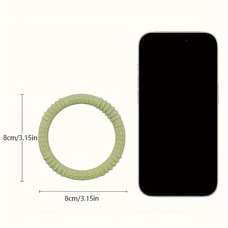 Colorful Silicone Teething Ring for Babies