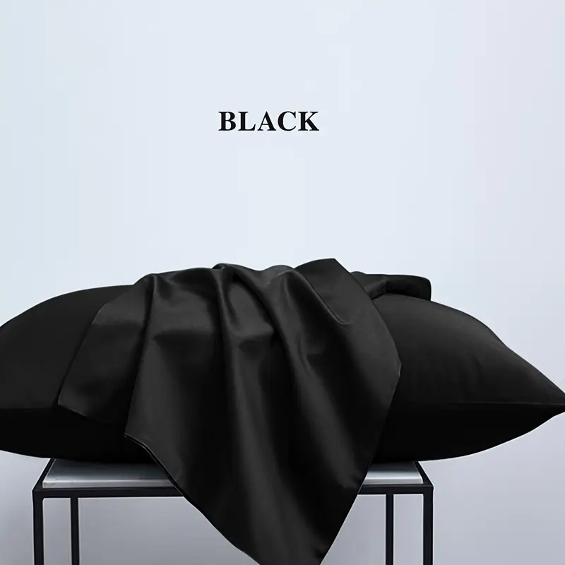 1 pair microfiber pillowcases with envelope closure solid color pillow caces Product details 1
