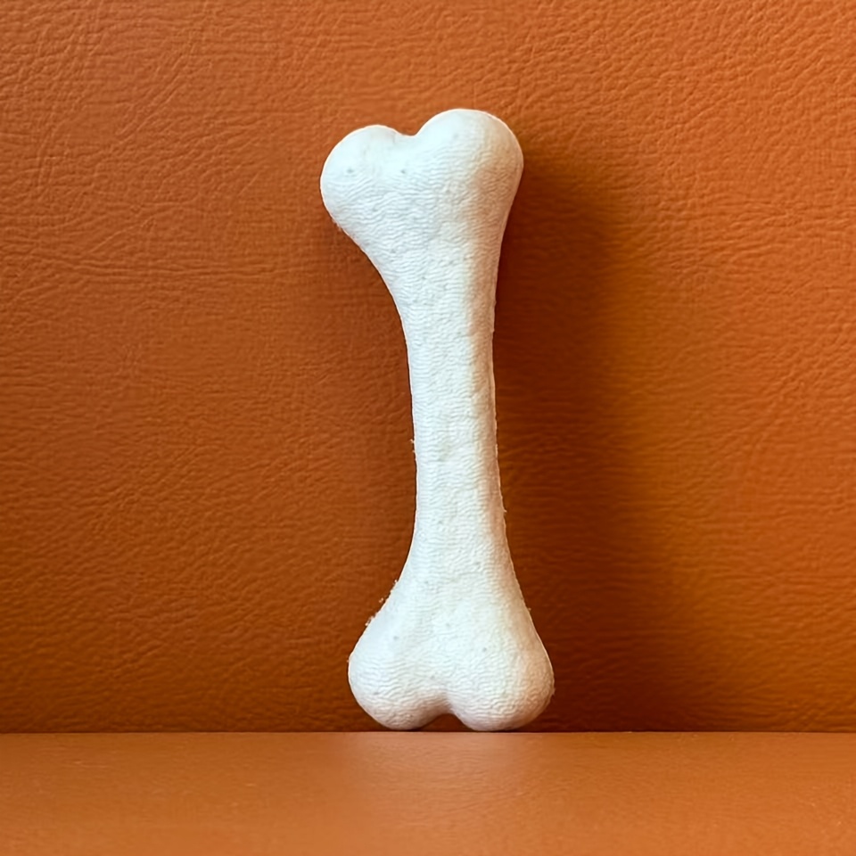 TEMU 2-pack Mini Bone Puppy Chew Toys Etpu Material -resistant Non-damaging To Clean Suitable For Under 5kg Small Dogs Or Puppies