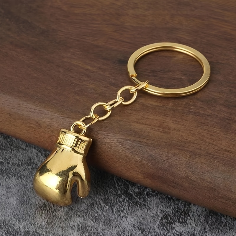 TEMU 1 Custom Personalized Boxing Glove Keychain - Personalized Engraved Boxer Pendant Keychain, - Unique Ideal Gift For Boyfriend - Family -