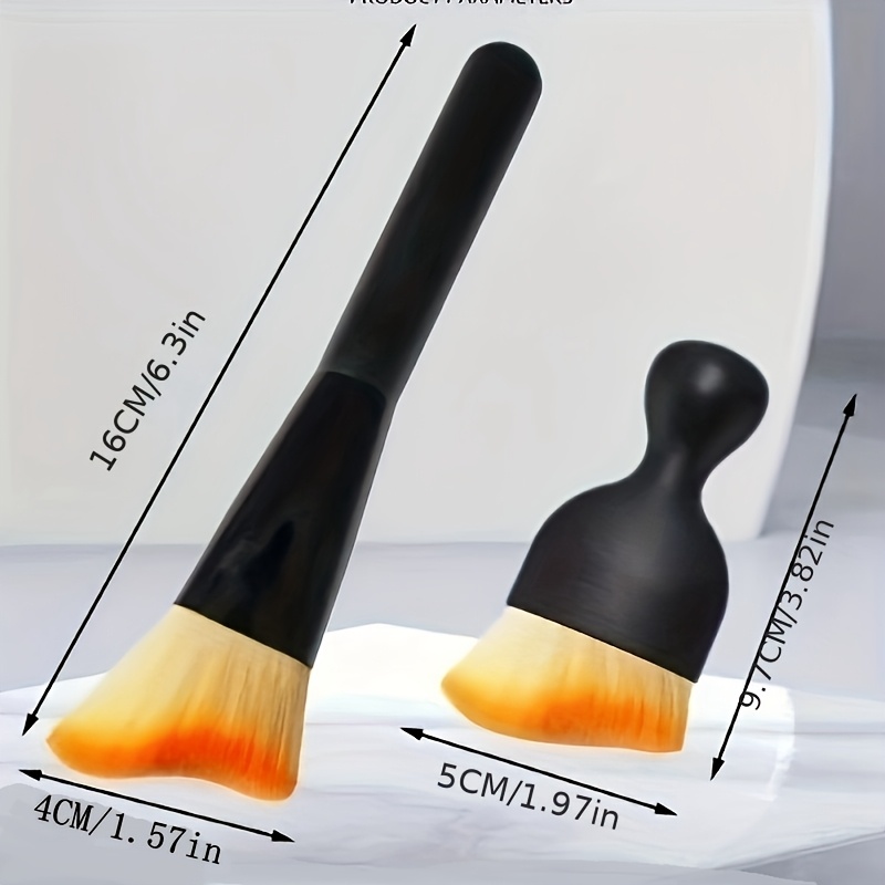 Two Piece Car Cleaning Brush Set, Long And Short, Car Interior... product image 3