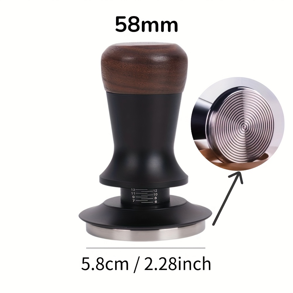58mm 53mm 51mm Coffee Tamper Pressure Espresso Tamper With Calibrated Spring Leveler Barista Tool