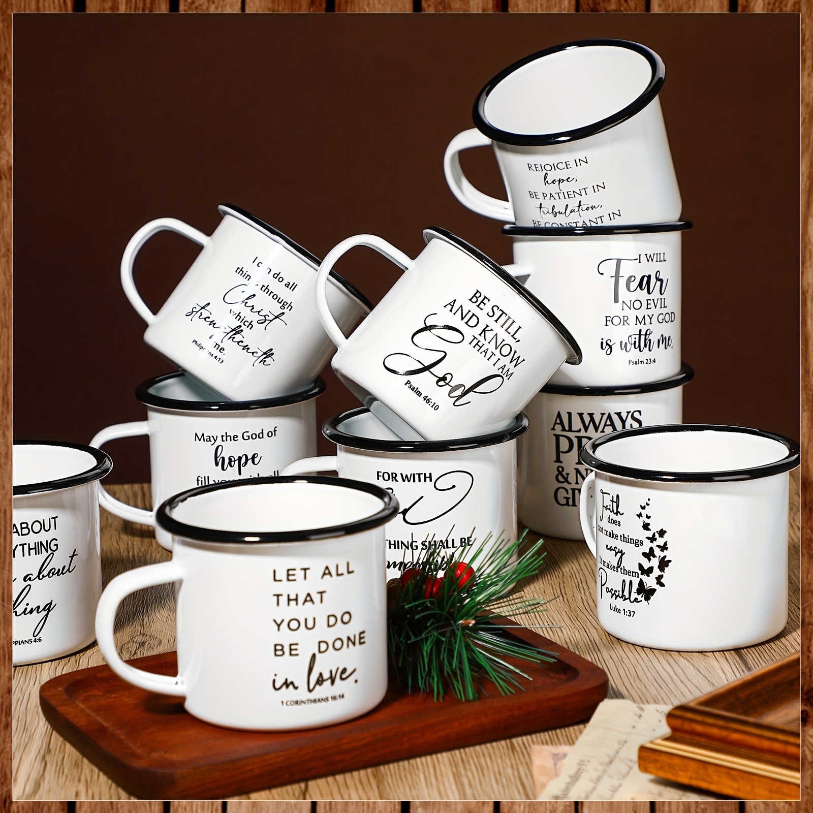 Christian Enamel Mug 2