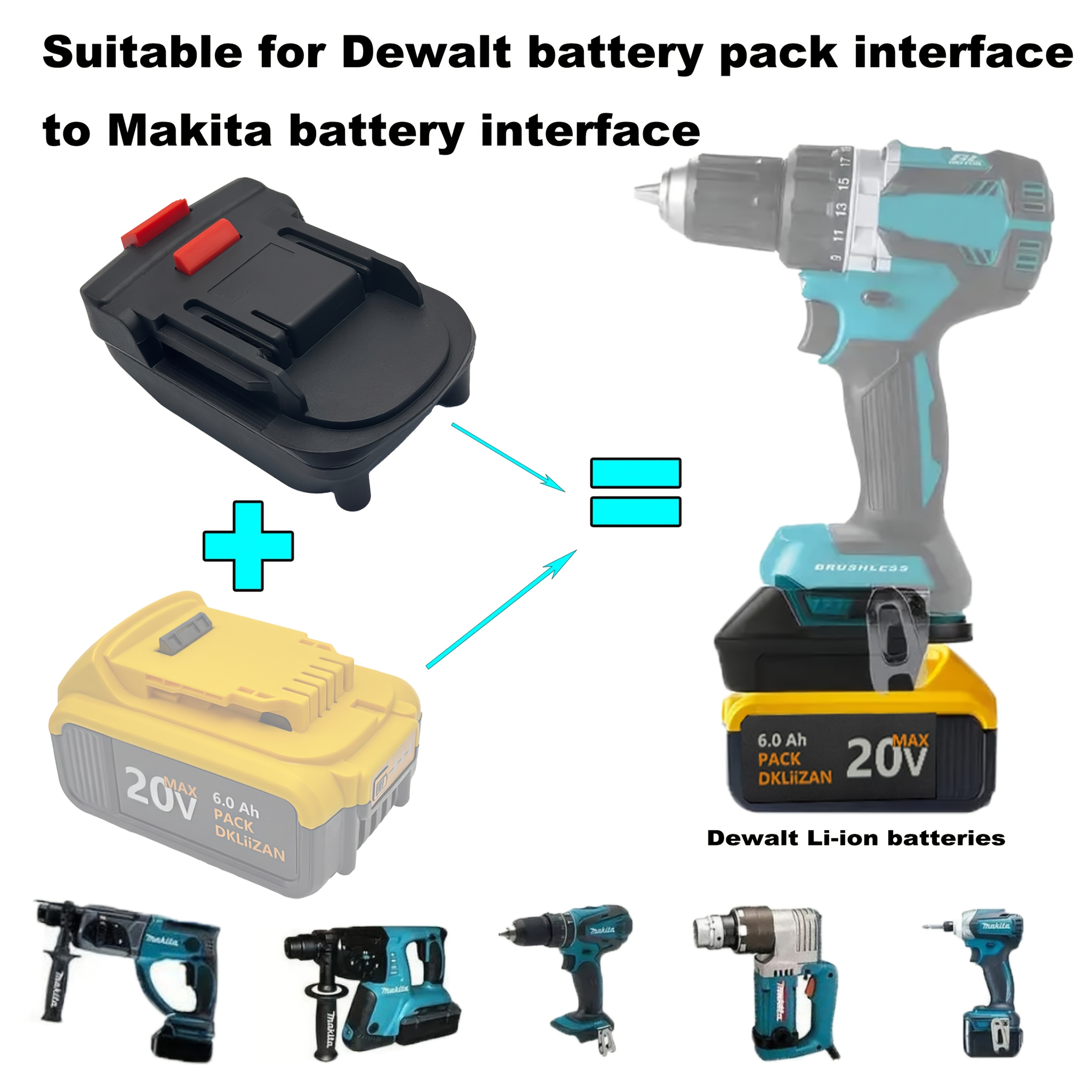 Makita 18v Use 18v Battery On 20v Dewalt Suitable Dewalt Power