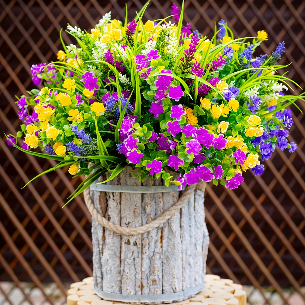 12 bndel knstliche blumen auenbereich unechte - Temu Austria