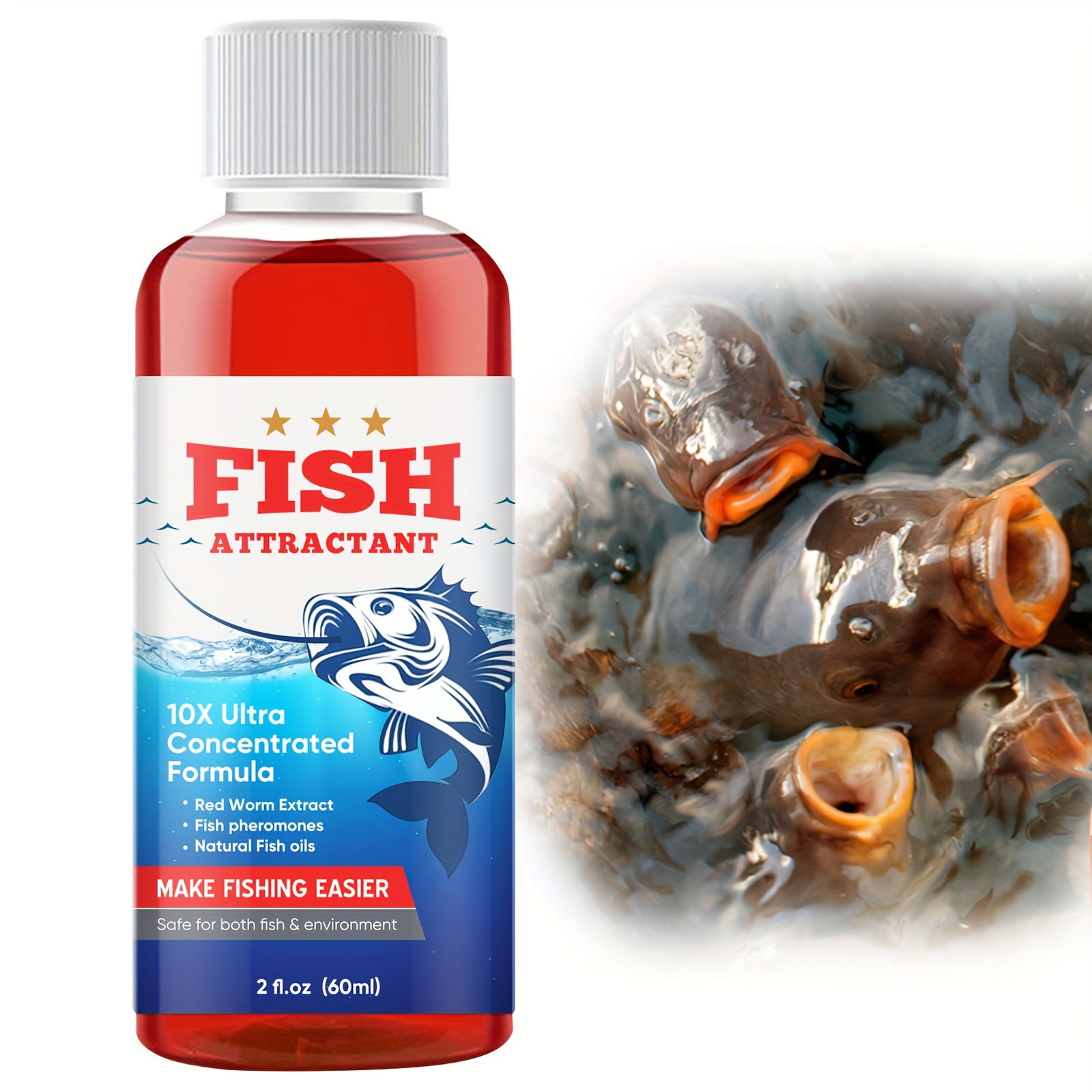 TEMU Fishing Bait Scent Attractants Suitable For All Types Of Fishes