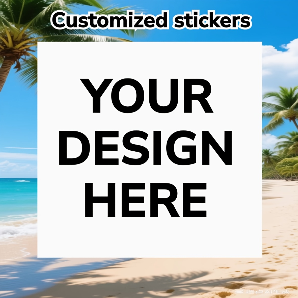 TEMU Adesivi personalizzati da 1000 pezzi con personalizzati, adesivi distintivi rotondi, diverse misure disponibili. Adatti per articoli di