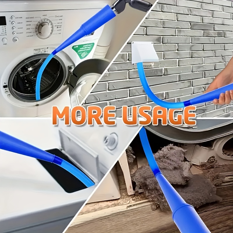 Holikme Clothes Dryer Lint Vent Trap Cleaner Brush Dryer Cleaner