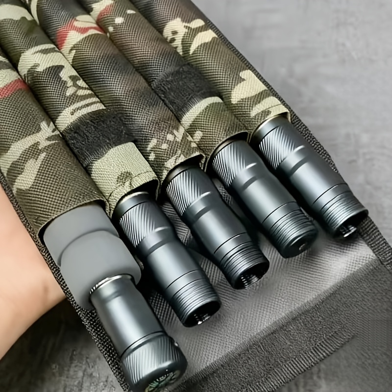 TEMU Aluminum Alloy Multifunctional Collapsible Trekking Pole With Compass, Lightweight And Durable, High-end Walking Stick, Suitable For