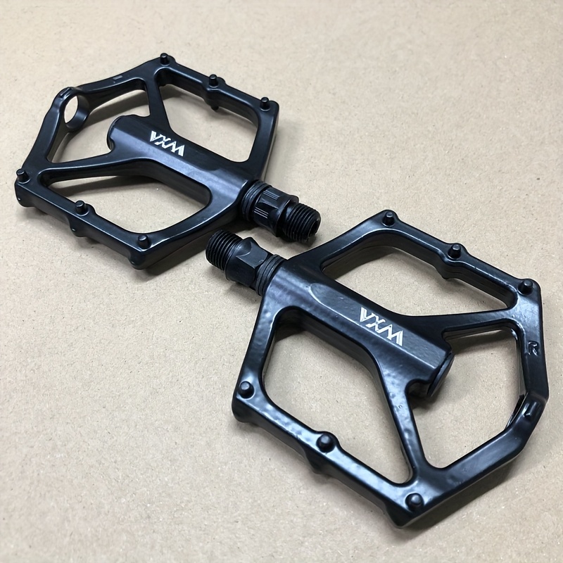 E-shop 1 Paar Fahrradpedale, Mountainbike Aluminiumlegierung Anti-Rutsch Pedale, Rennrad Leichte Hohle Pedale, Faltfahrrad Kompakte Fußstützen, Outdoor