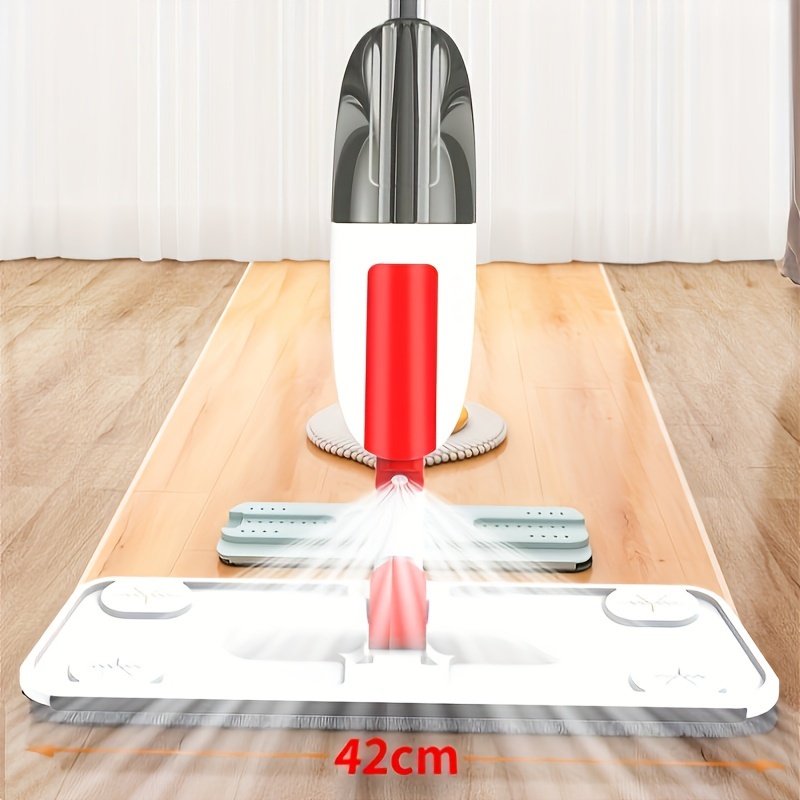 1set household spray mop rotating flat spray mop dry and wet dual use mop lazy mop creative water spray mop suitable for living room bathroom kitchen cleaning cleaning supplies cleaning tool details 5