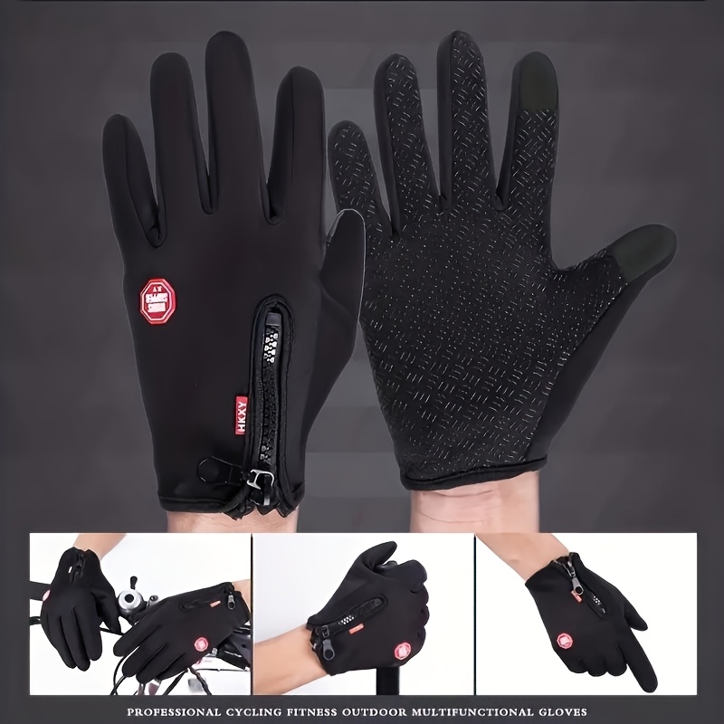 

Warmthplus Touchscreen Winter Gloves - Waterproof, Insulated, , And Touch-sensitive Gloves For Outdoor Activities - Ideal For Winter Sports, Cycling, Skiing, And Outdoor Activities