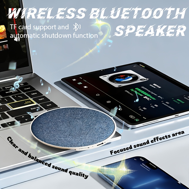 Smart Ultra-Thin Under-Pillow Sleep Speaker: Bass Bone Conduction Wireless Sleep Aid Device, Portable Speaker with White Noise, Stereo Surround Sound, Sleep Timer, USB Charging, a Must-Have for Music Lovers, And a Great Birthday Gift - Image 5