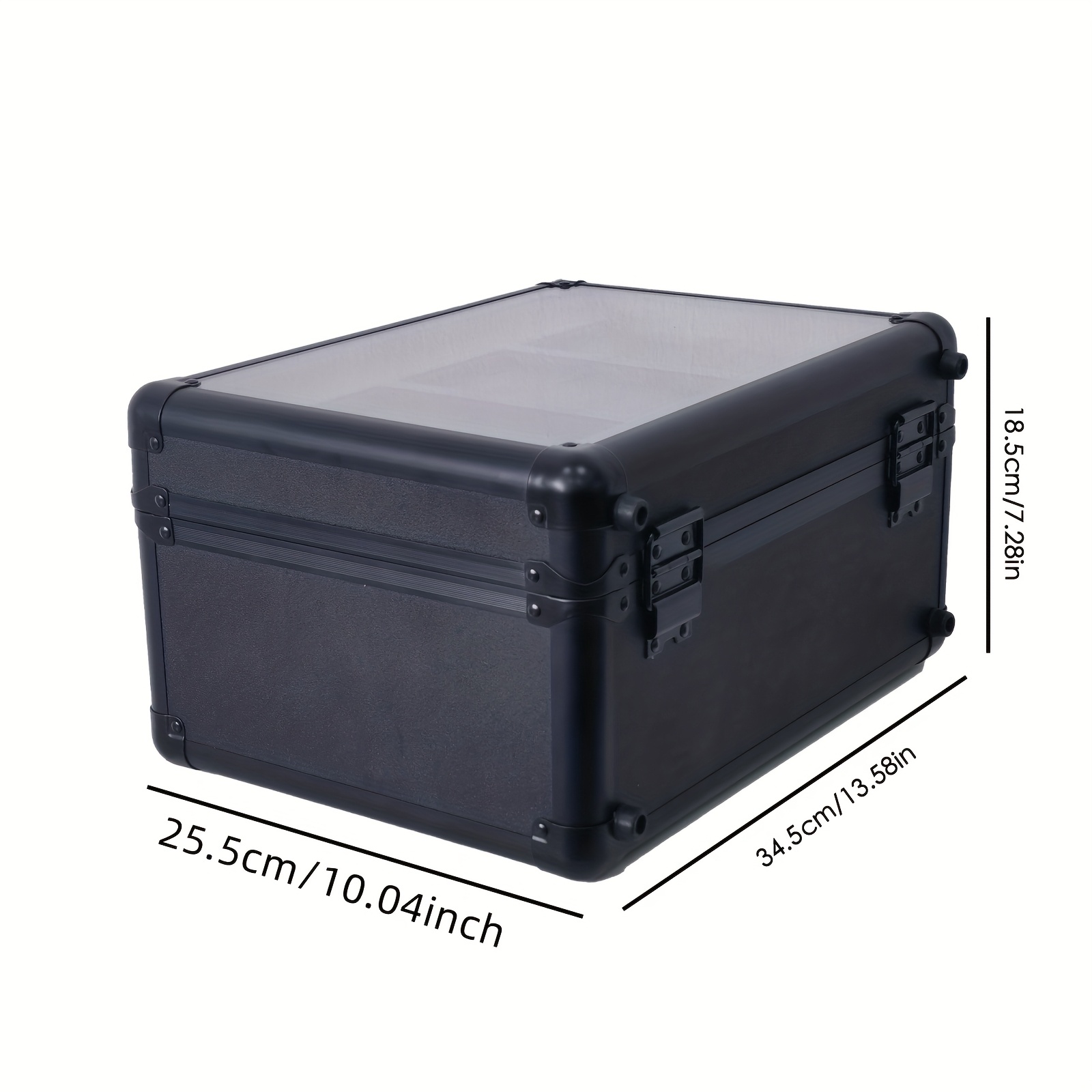 1pc 3 row graded card storage box organizer psa - Temu