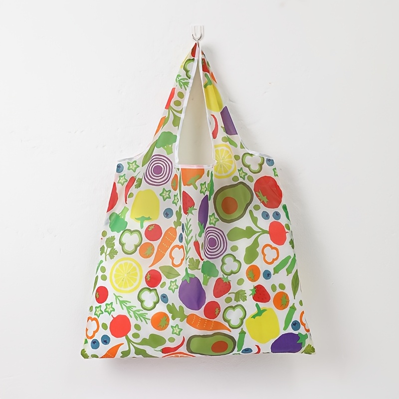 TEMU 1 sac de courses réutilisable, disponible en plusieurs couleurs, pliable pour un transport facile, idéal pour les courses, , les voyages, les