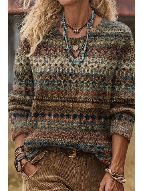 item picture daily 1 000 2 printing printed design seamless construction womens all crew neck casual pullover suitable for spring and autumn wear leisure