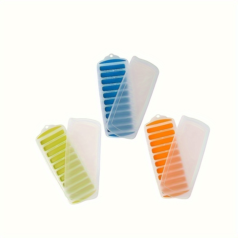 

Water Bottle Tray 3pcs Quick- Trays With 10 Slots- Silicone Tray Set Makes 30