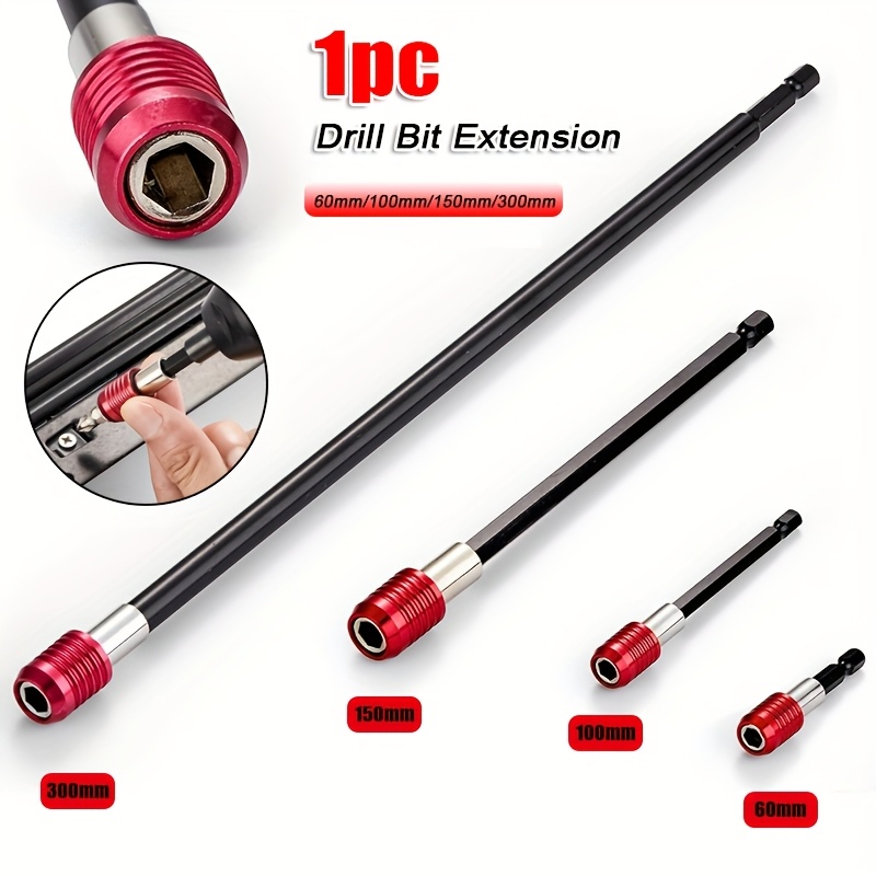 magnetic drill bit extension hex shank chrome vanadium steel