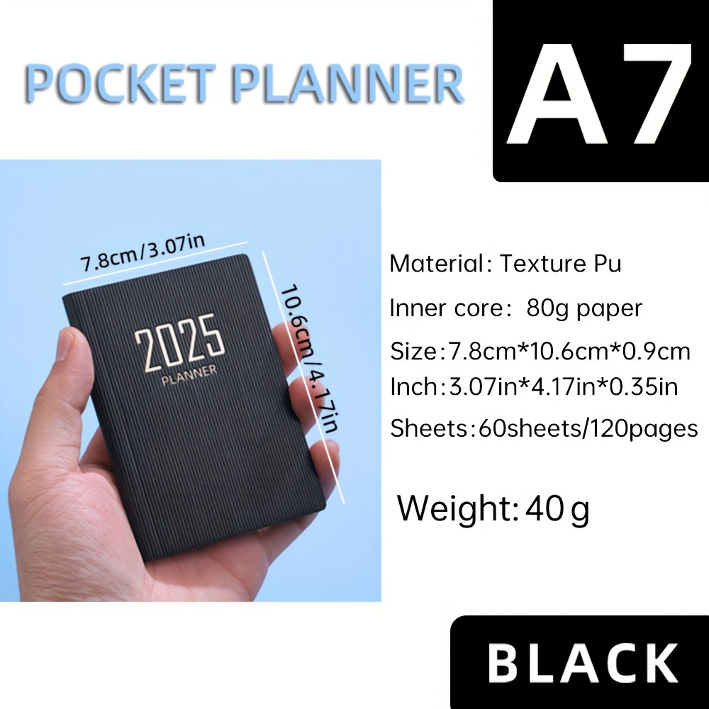1 a7 size 2025 120 pages thin weekly - Temu 1 a7 size 2025 120 pages thin weekly - Temu