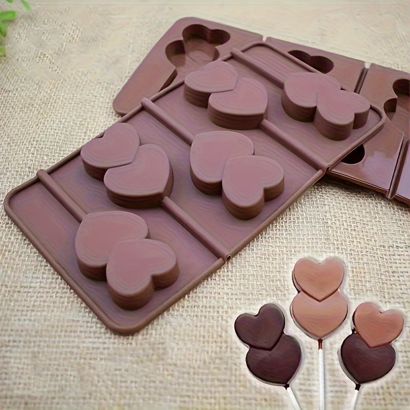 

Lollipop Mold - 3d Silicone Chocolate Mold For Candy, Cake Pops, And Baking - Kitchen Gadgets And Accessories - And Mold For Homemade Treats