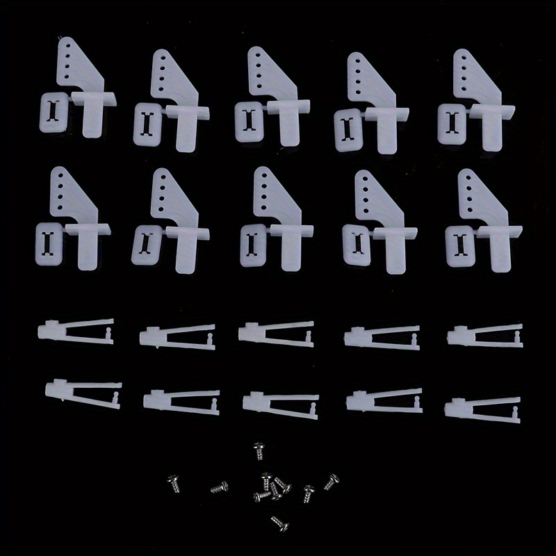 Rc Aircraft Adjustable Angle + Collet Set Of Ten