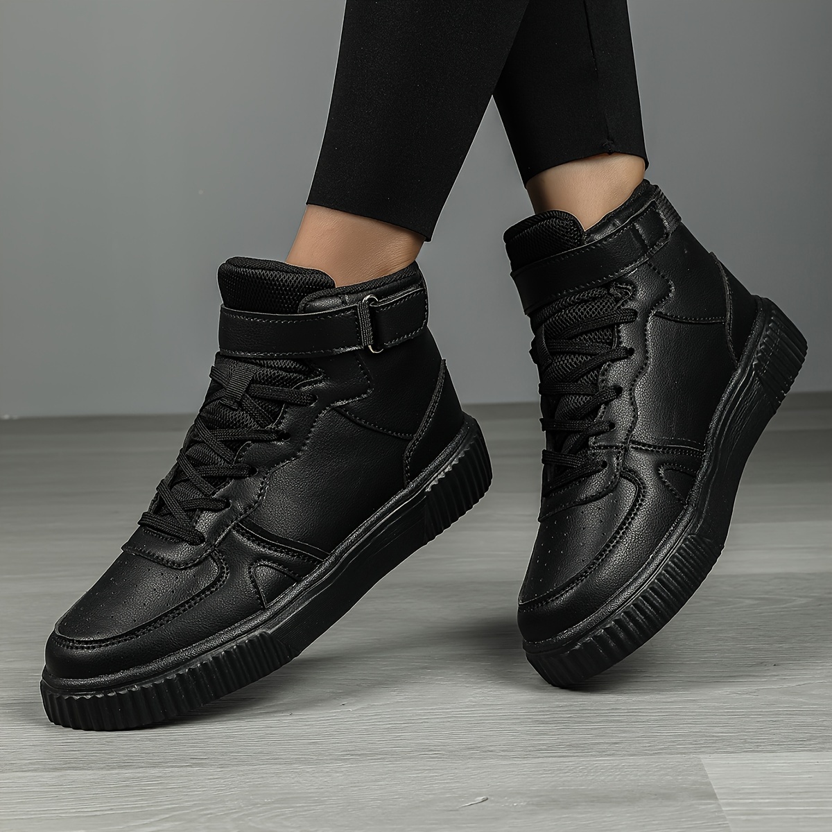 Women's Fashion High-Top Sneakers Multicolor Non-Slip Wear-Resistant  Outdoor Skateboard Shoes