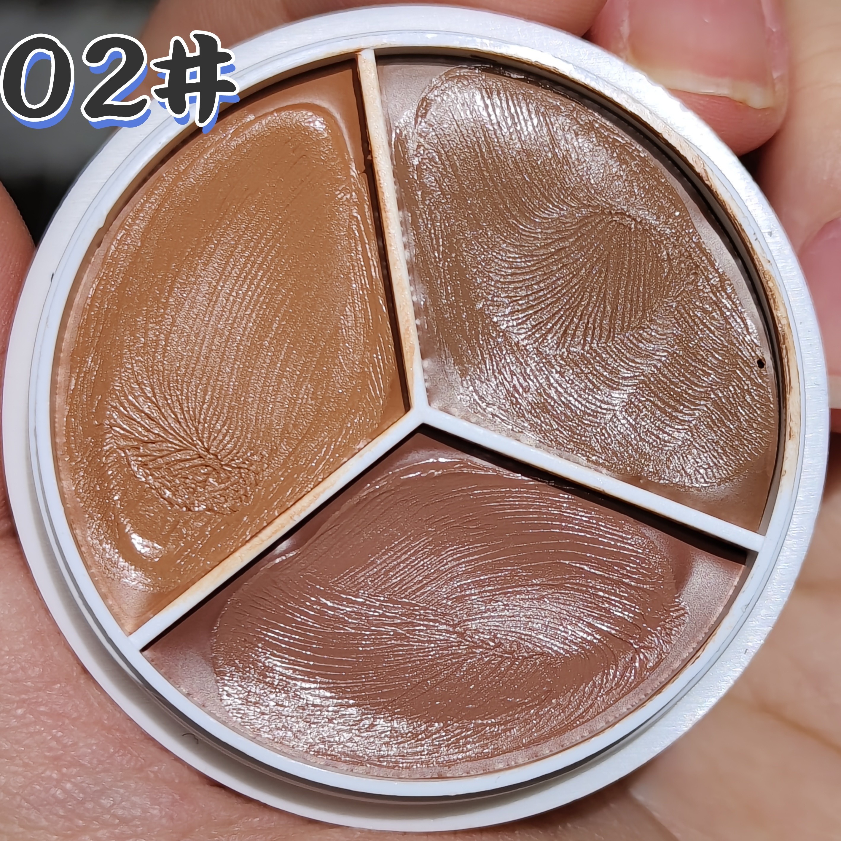 Image of Full Coverage Moisturizing Concealer Palette - For Tones, Long-lasting Face & Eye Foundation