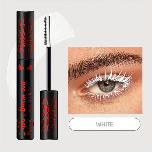 1pc halloween masca waterproof sweatproof smudge proof high pigmentation lengthening curling volumizing lashes for halloween makeup and parties