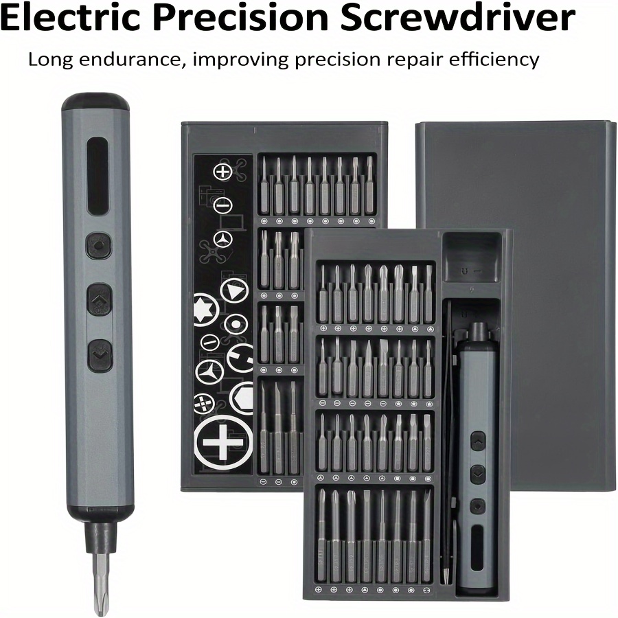 

1 Set Screwdriver Set, 68 In 1, Tool Set , Suitable For Repairing Computers, Computers, Phones, Consoles, Watches,