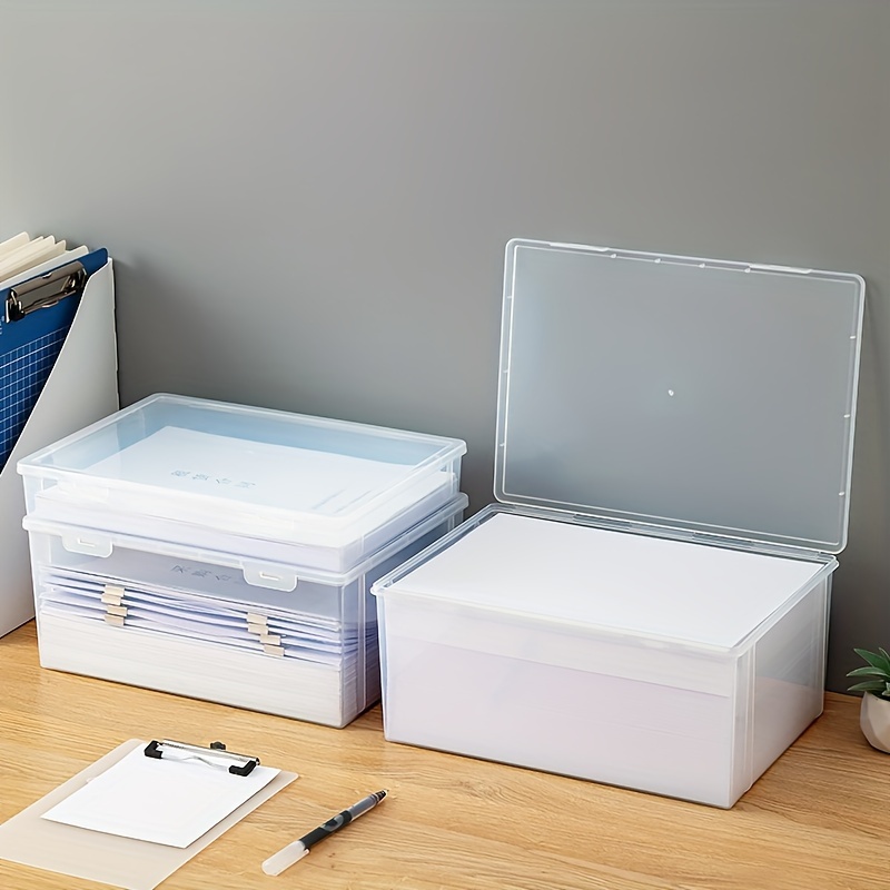 Phomemo White & Transparent Mini Stackable Storage Box