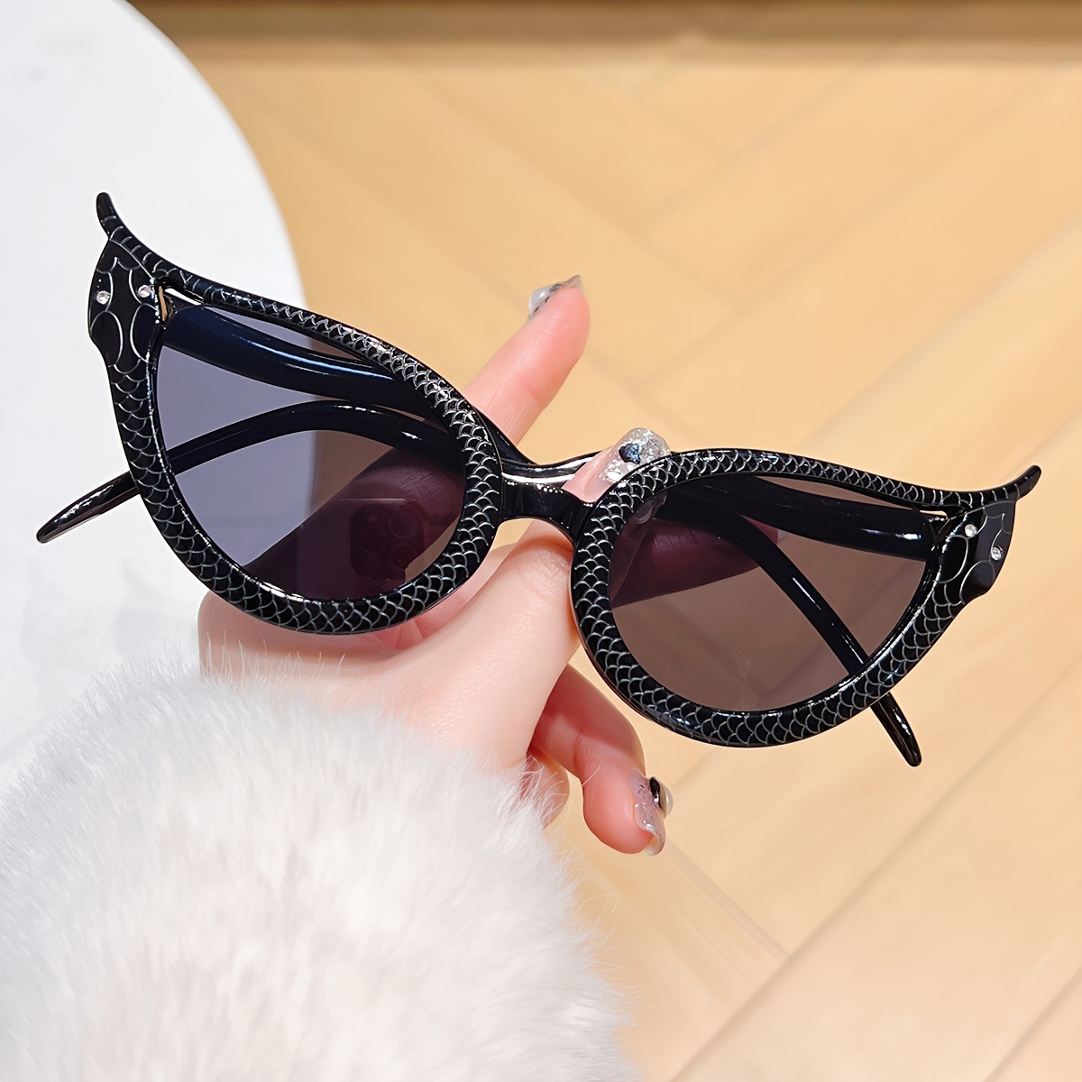 

Cat Eye Fashion Glasses Y2k Novel And Funny Holiday Dress Accessories Fashion Glasses