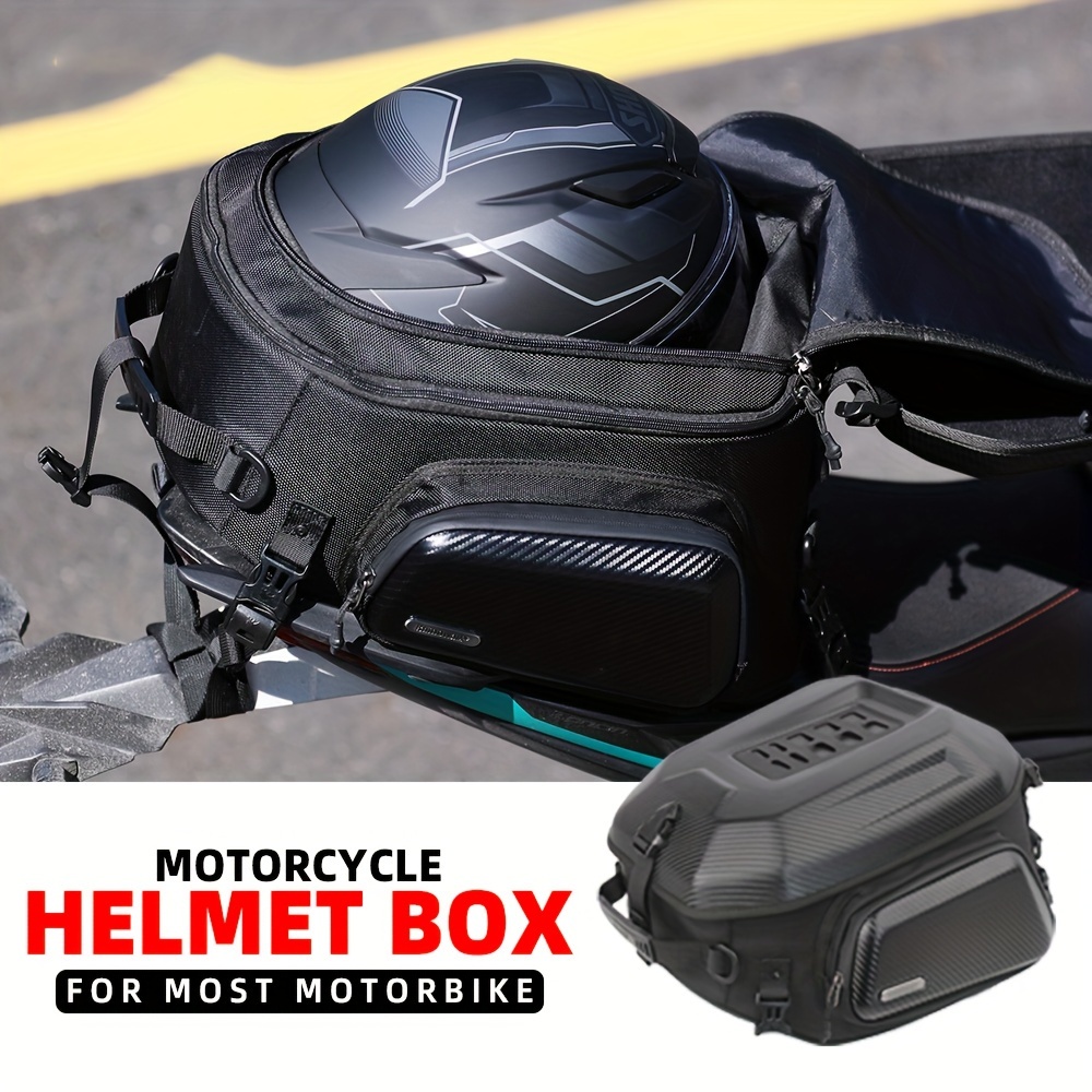 high-capacity waterproof motorcycle tail bag multifunctional